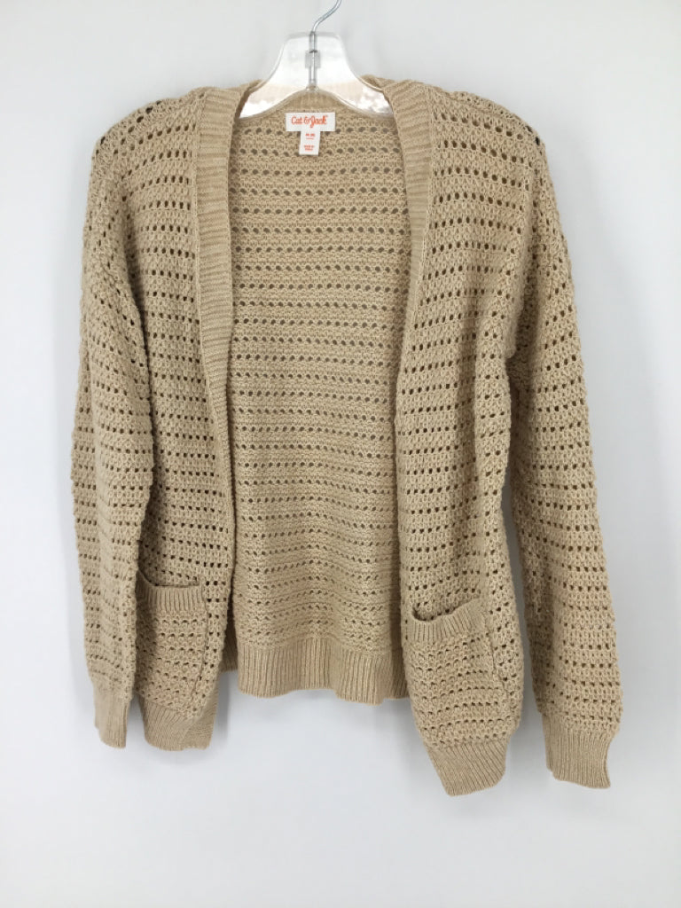Cat & Jack Child Size 8 Tan Sweater - girls