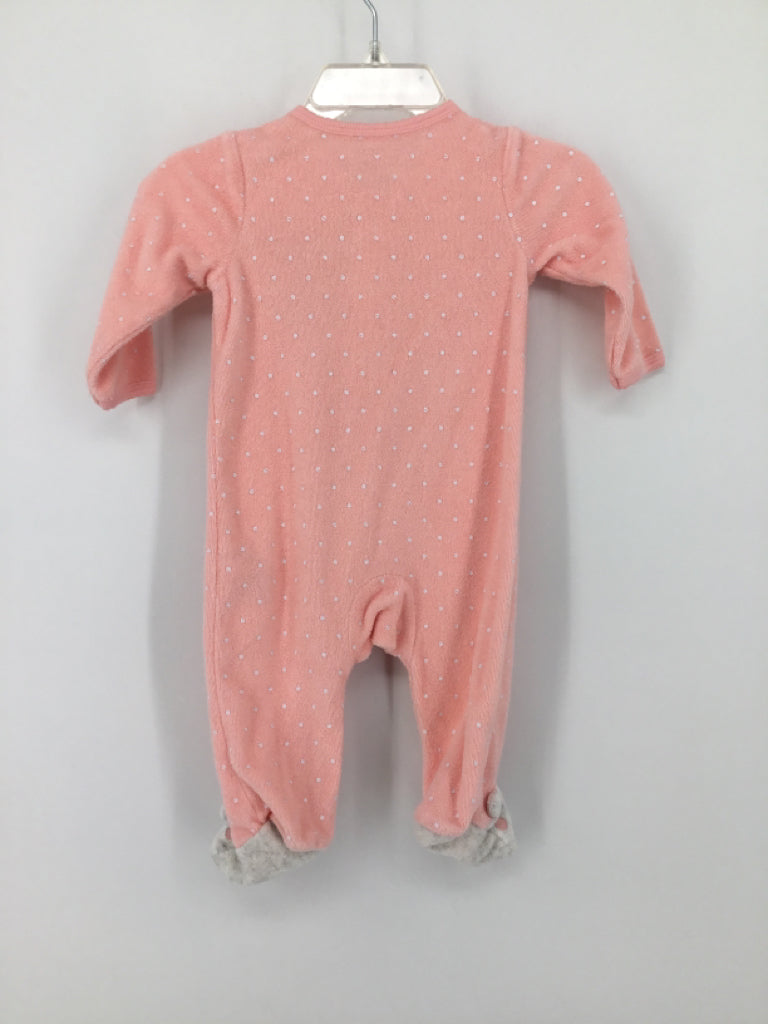 Carter's Child Size 3 Months Pink Sleepers