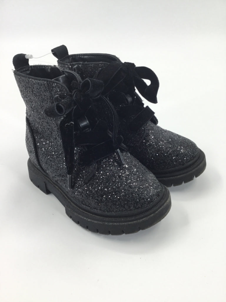 Cat & Jack Child Size 8 Black Boots