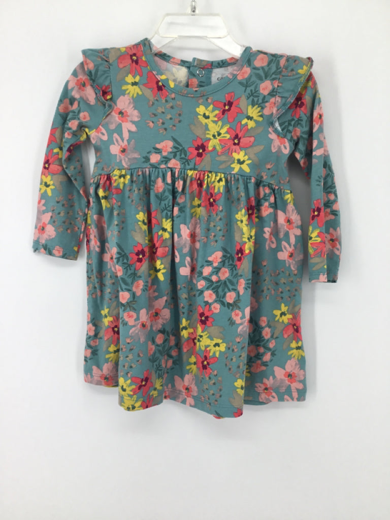 Carter's Child Size 18 Months Blue Dress - girls