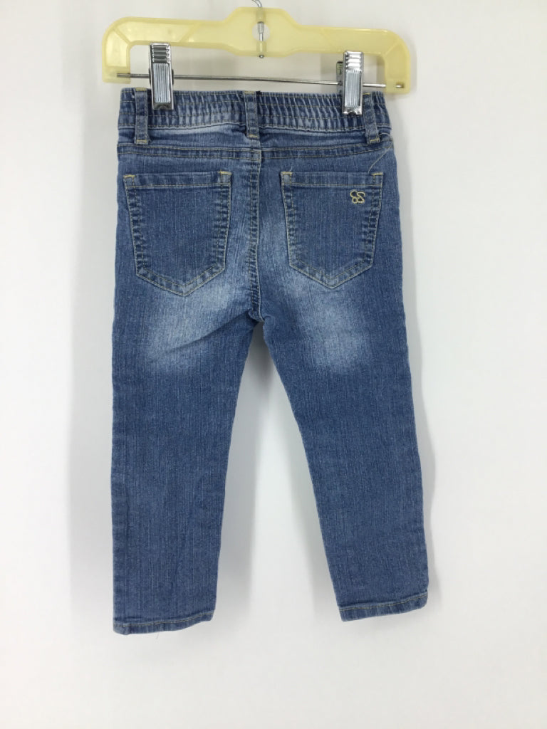 Jessica Simpson Child Size 24 Months Blue Jeans - girls