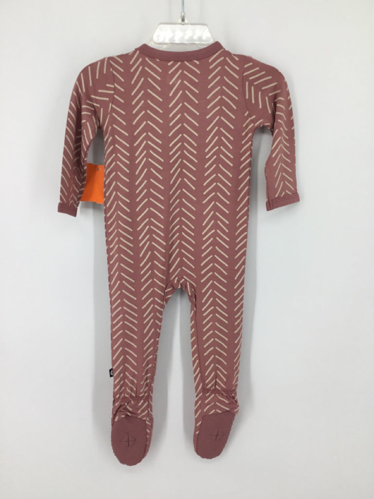 Kyte Child Size 6-12 Months Pink Sleepers