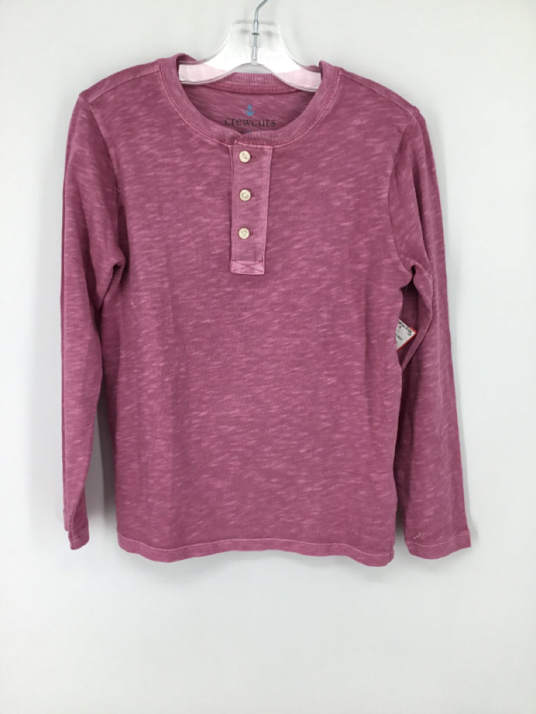 Crewcuts Child Size 8 Pink Solid Shirt - boys