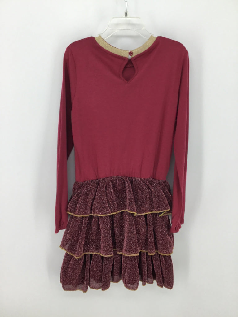 Mini Boden Child Size 7 Red Dress - girls