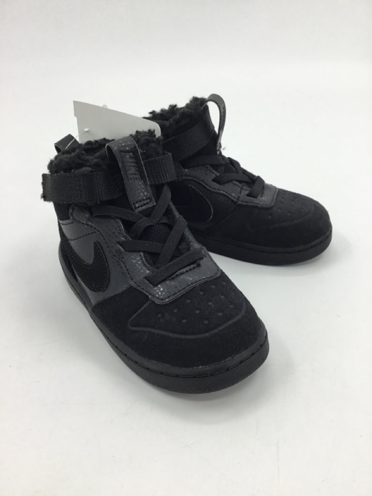 Nike Child Size 8 Toddler Black Boots