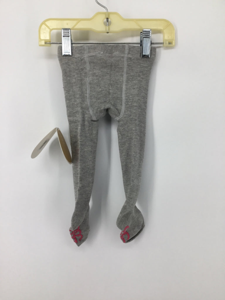 EGG Child Size 0-3 Months Gray Tights - girls