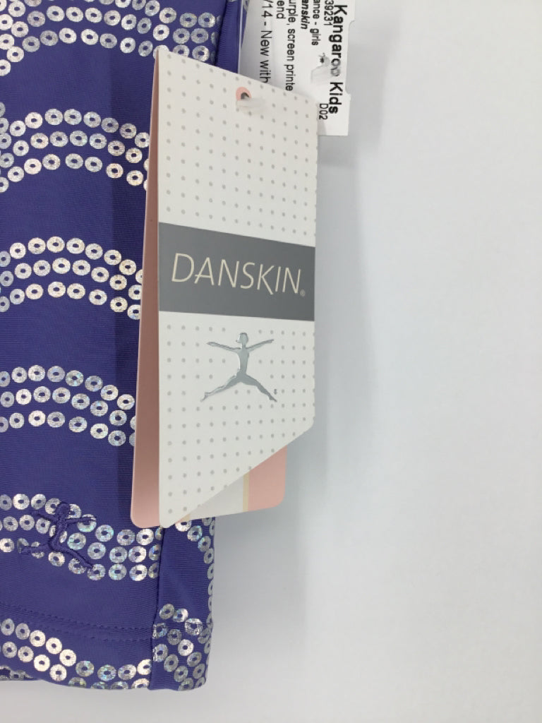 Danskin Child Size 8 Purple Dance - girls