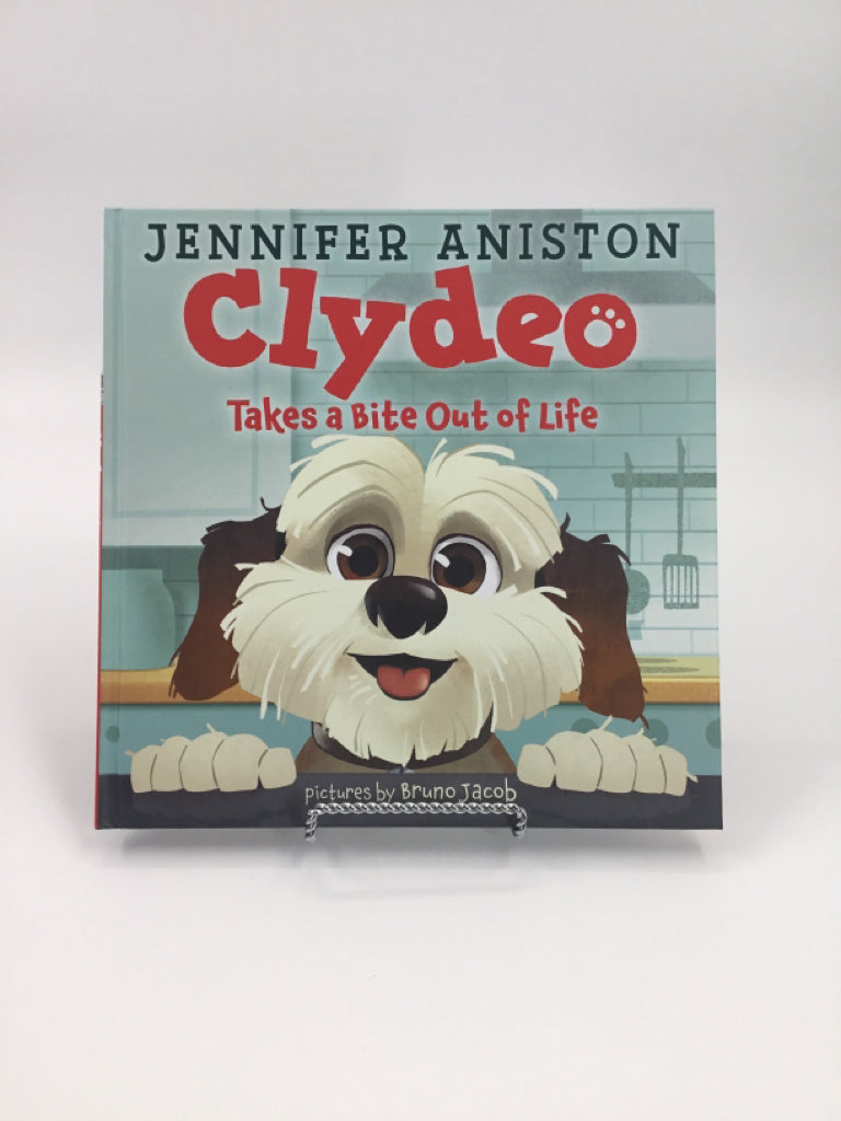 Clyde Takes a Bite Out of Life Hardback Book