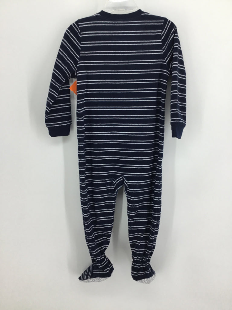 Carter's Child Size 2 Toddler Navy Sleepers