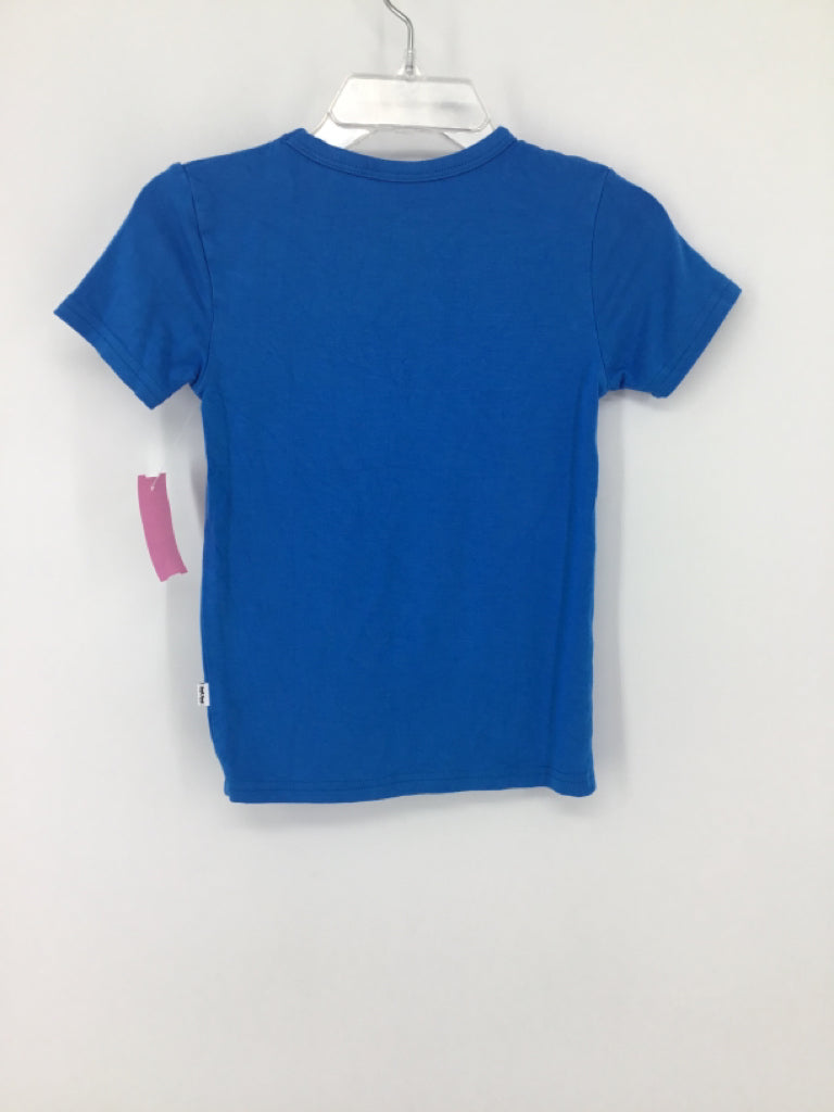 Play by Little Sleepies Child Size 6-12 Months Blue Solid T-shirt - boys