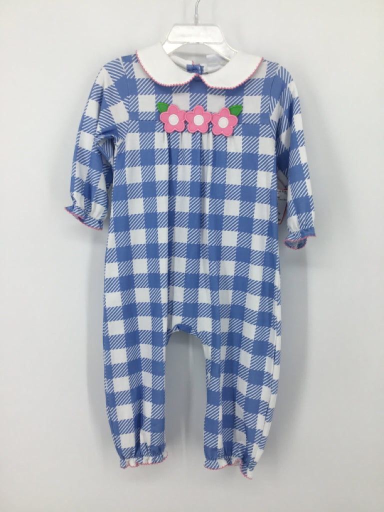 Florence Eiseman Child Size 18 Months Blue Outfit - girls