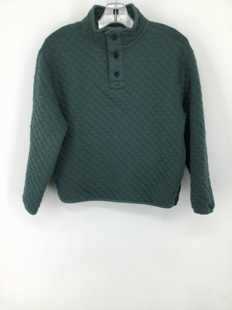 Old Navy Child Size 8 Green Solid Shirt - boys