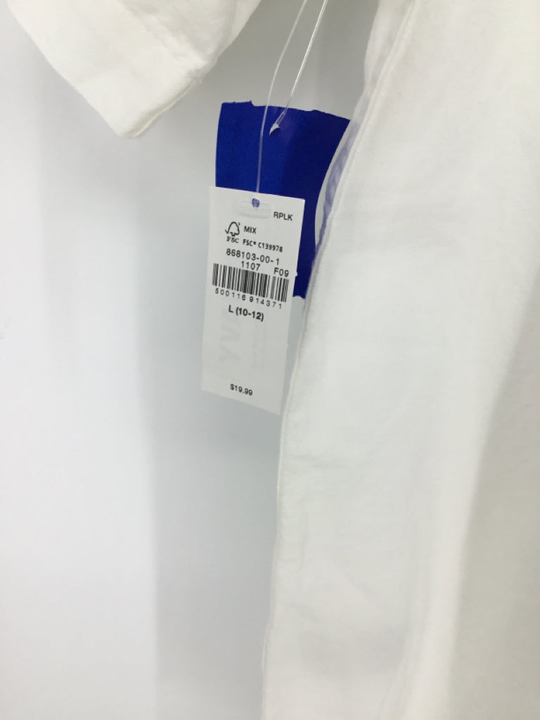 Old Navy Child Size 10 White Solid Shirt - boys