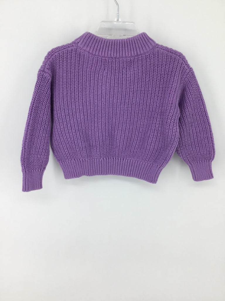 Old Navy Child Size 18-24 Months Purple Halloween Sweater