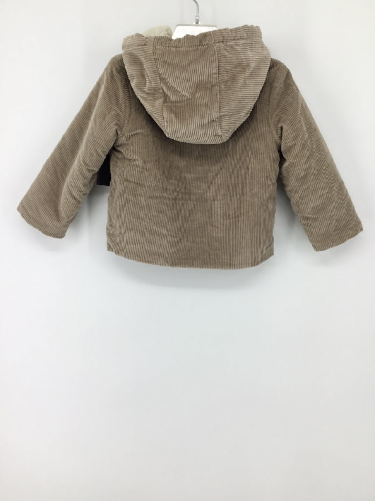 Little Planet Child Size 24 Months Tan Solid Outerwear - boys