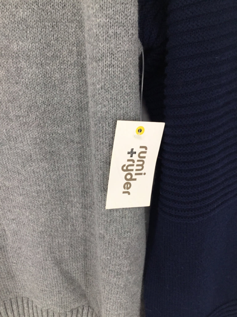 Rumi + Ryder Child Size 12 Gray Solid Sweater - boys