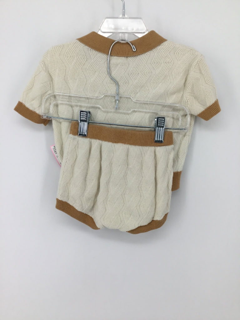 Cat & Jack Child Size 6-9 Months Tan Solid Outfit - boys