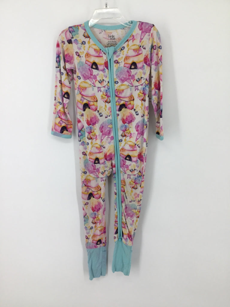 Birdie Bean Child Size 18-24 Months Pink Pajamas - girls