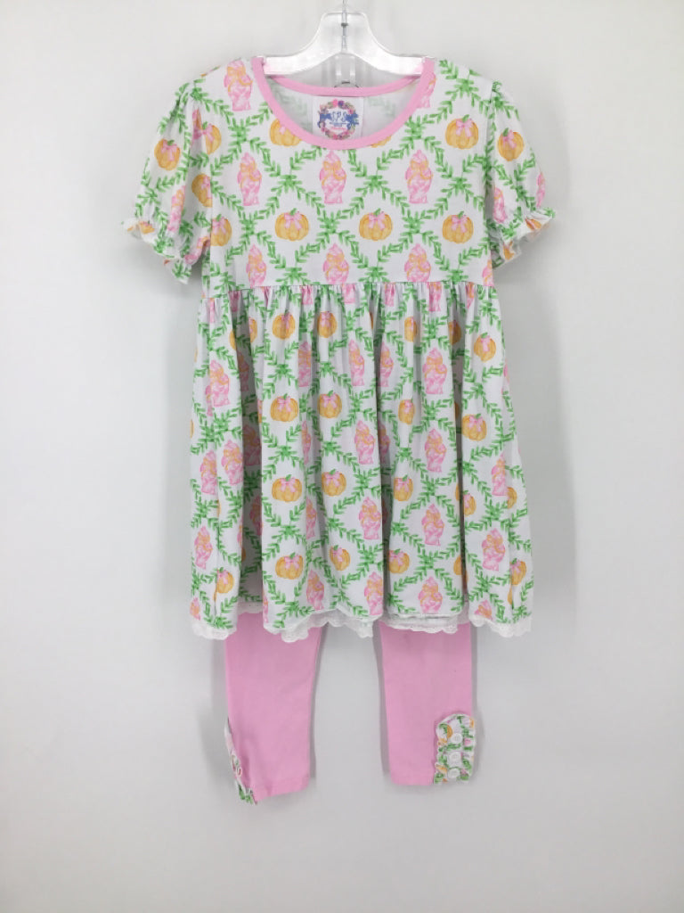 Southern Poppy Smocks Child Size 10 Pink Halloween Outfit