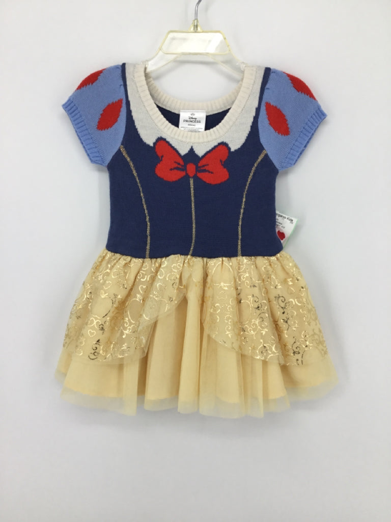 Disney Princess Child Size 18 Months Blue Dress - girls