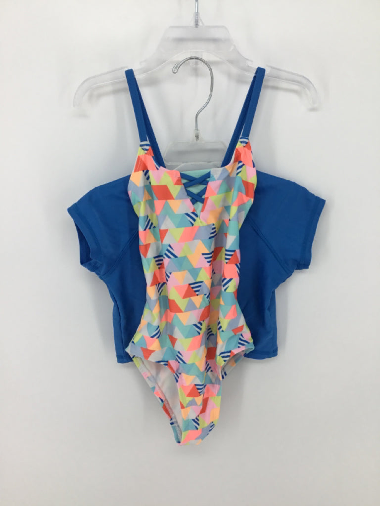 Cat & Jack Child Size 4 Blue Swimwear - girls