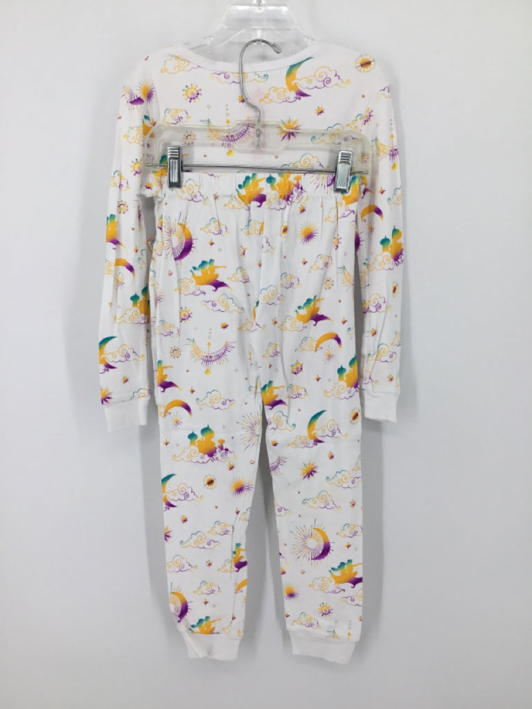 Disney Child Size 7 White Pajamas - girls