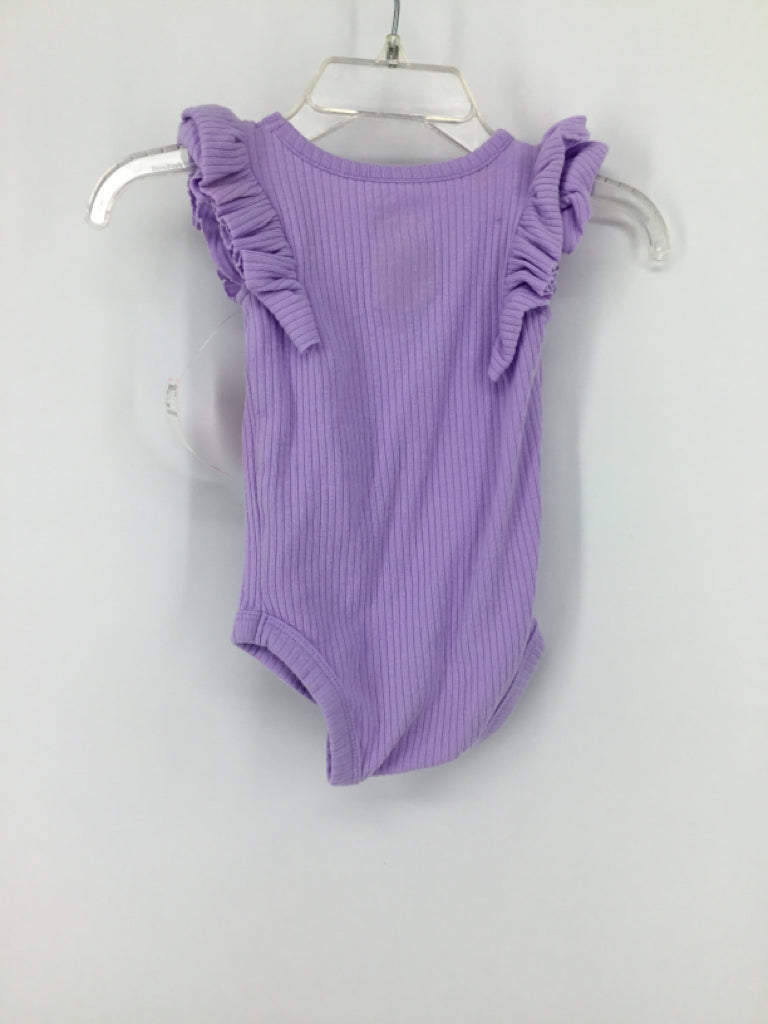 Cat & Jack Child Size 0-3 Months Purple Onesie