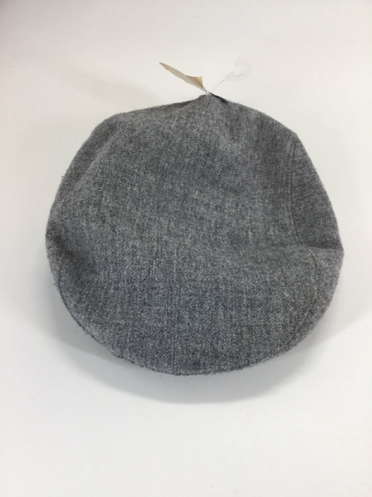 brandless Child Size Infant Gray Solid Hats - boys