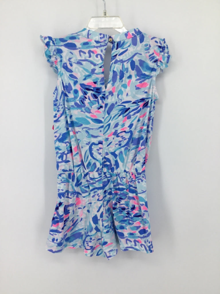 Lilly Pulitzer Child Size 4 Blue Outfit - girls