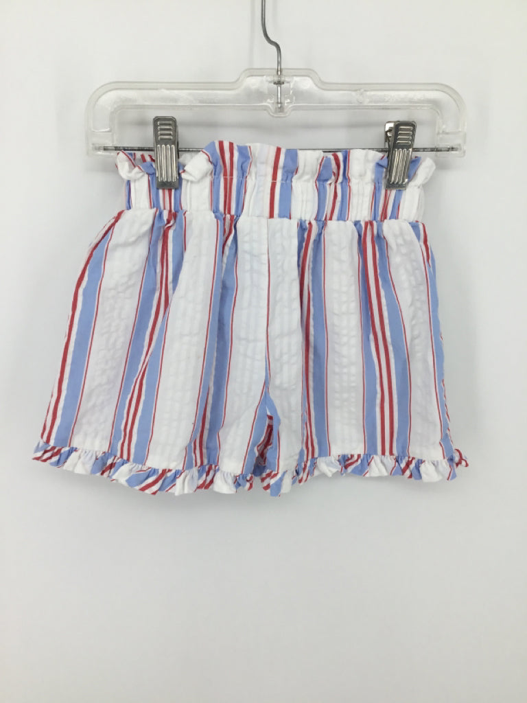 Little English Child Size 5 Blue Stars & Stripes Shorts