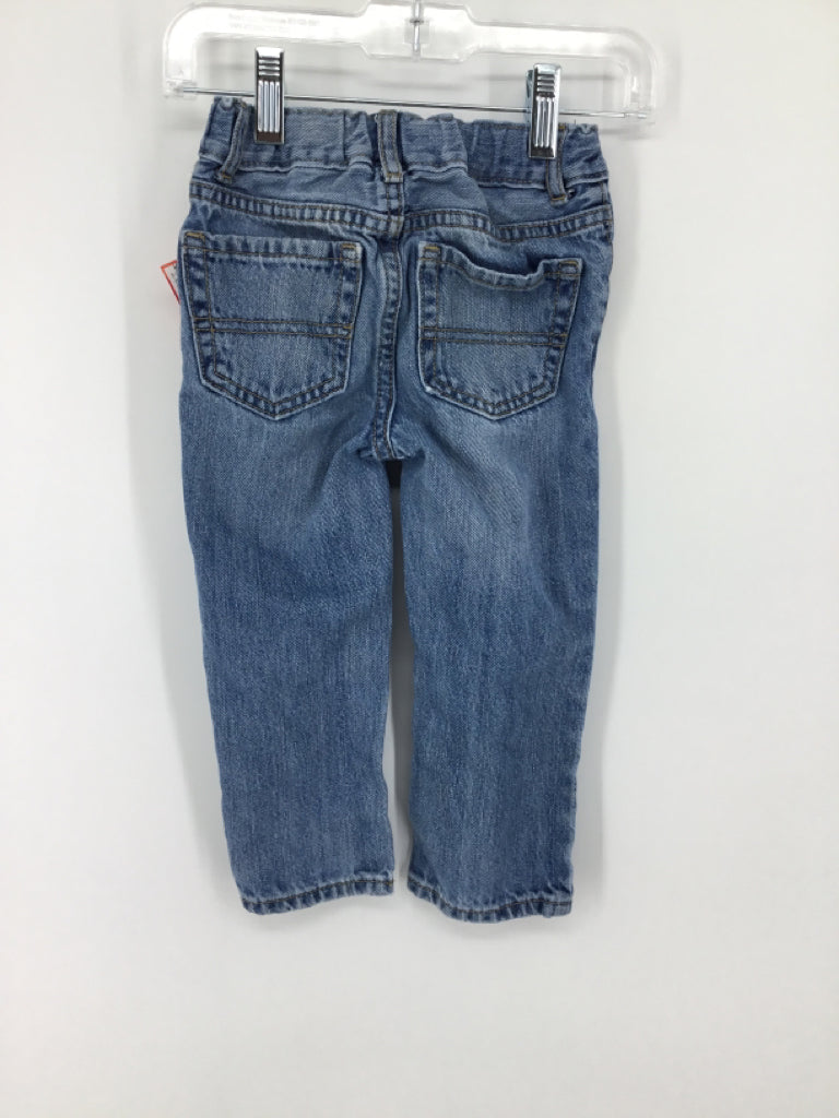 Childrens Place Child Size 2 Blue Solid Jeans - boys
