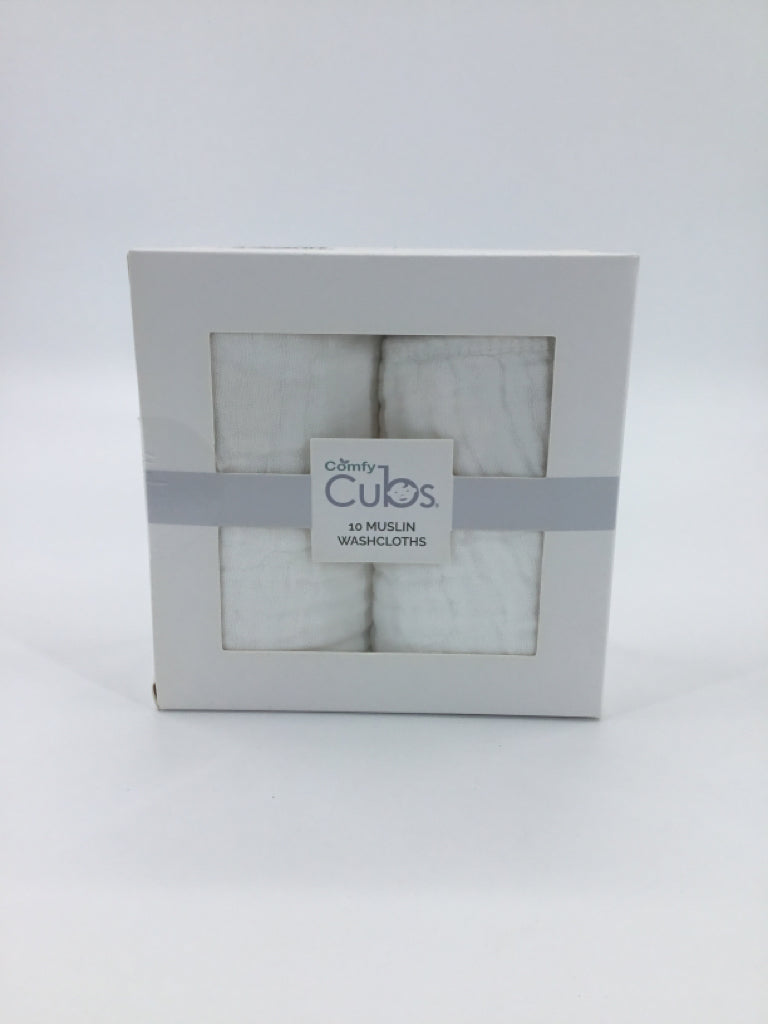 Comfy Cubs 10pk Muslin Washcloths