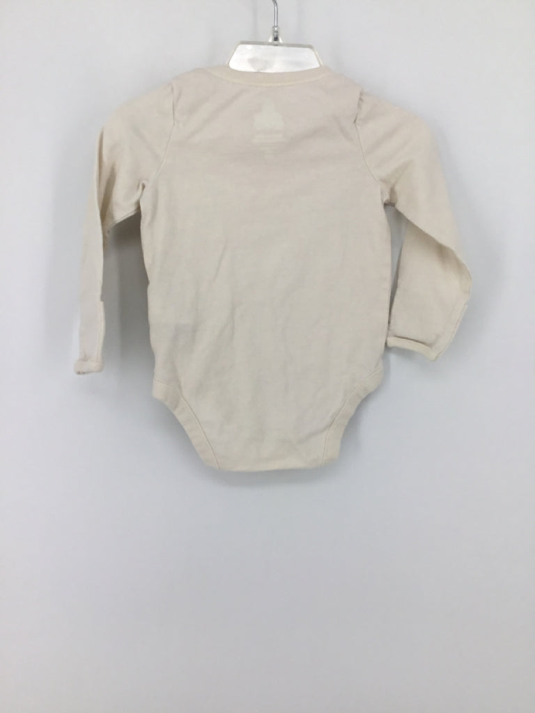 Baby Gap Child Size 3-6 Months Cream Onesie