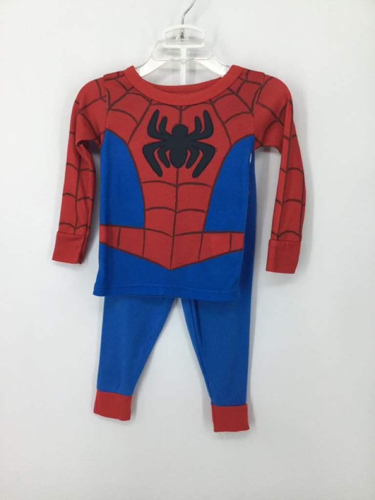 Marvel Child Size 18 Months Blue Character Pajamas - boys