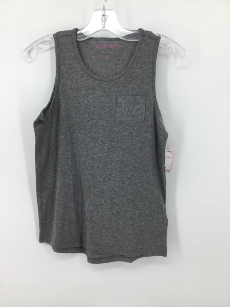 Crewcuts Child Size 8 Gray Tank top - girls