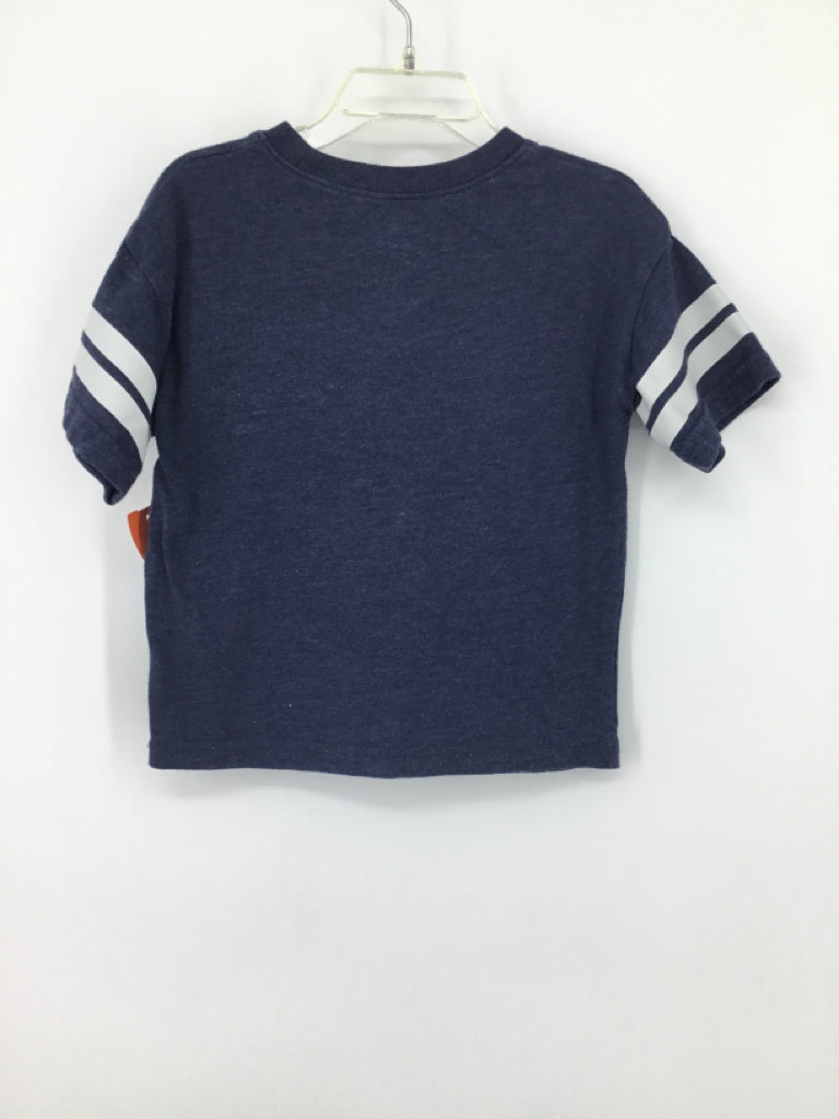 jumping beans Child Size 2 Blue screen printed T-shirt - boys