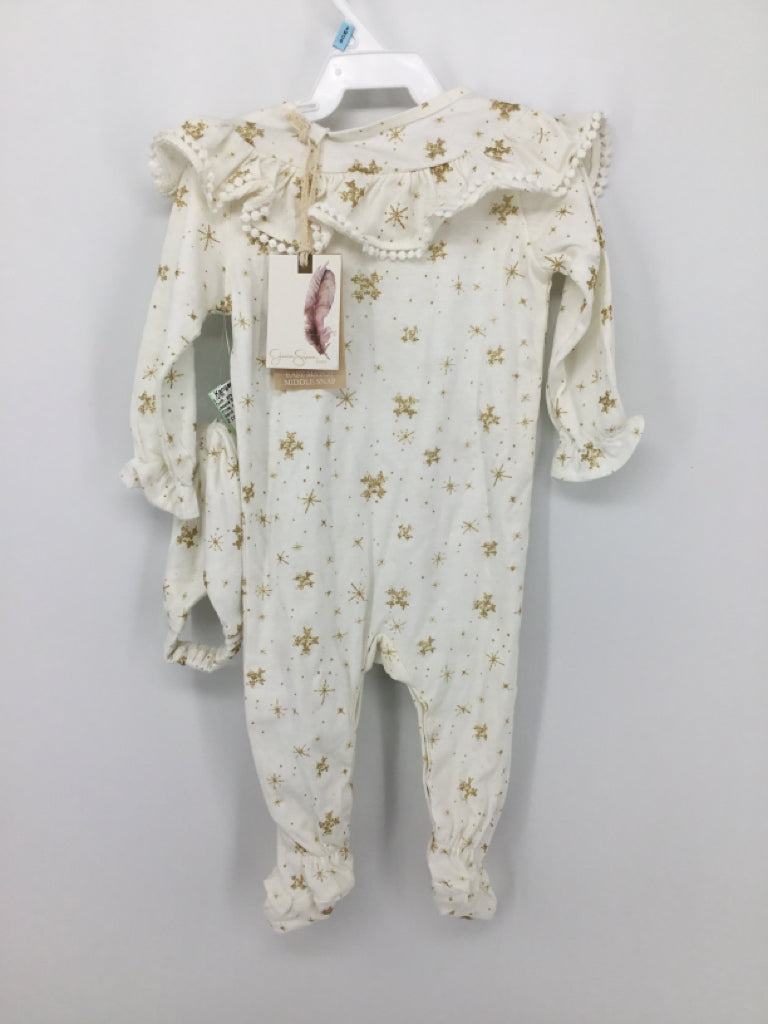 Jessica Simpson Child Size 6 Months White Outfit - girls