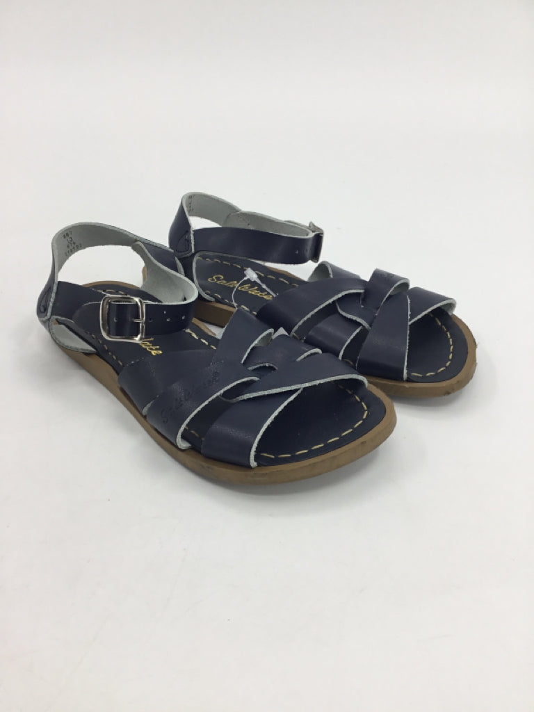 Sun San Child Size 13 Navy Sandals/Flip Flops