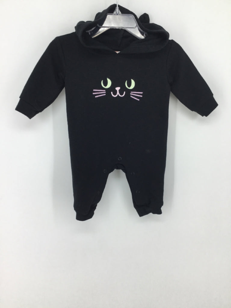 Cat & Jack Child Size Newborn Black Halloween Outfit