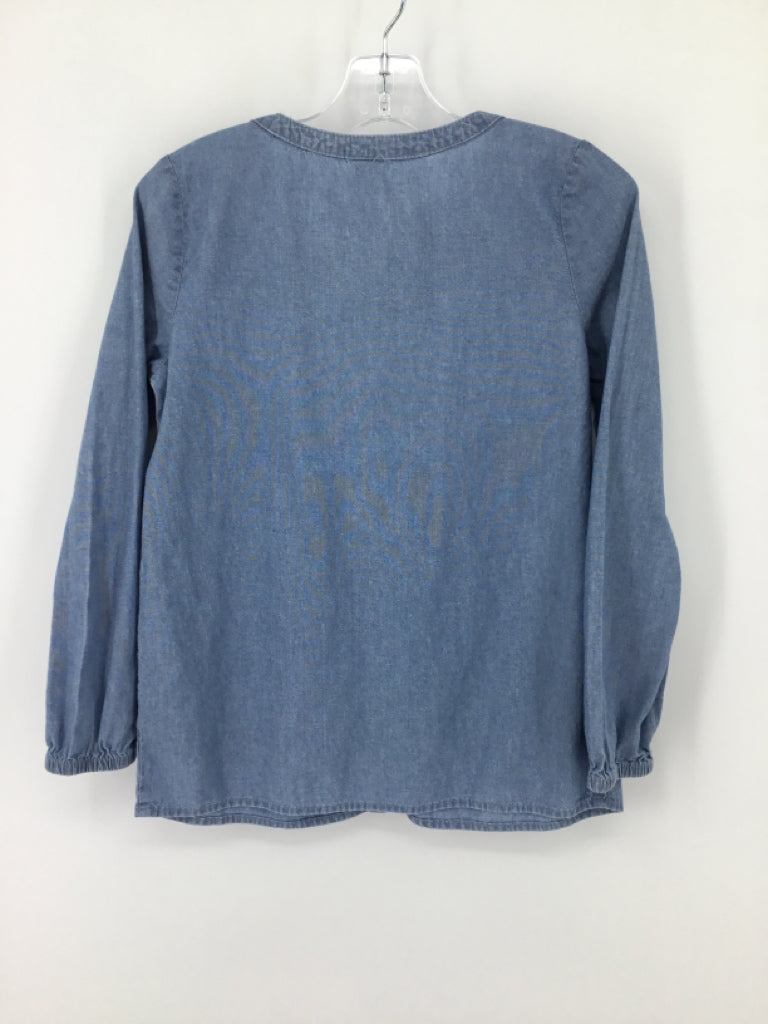 Carter's Child Size 8 Blue Shirt - girls