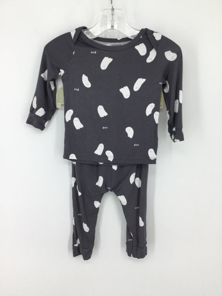 Just One You Made by Carters Child Size 9 Months Gray Halloween Pajamas