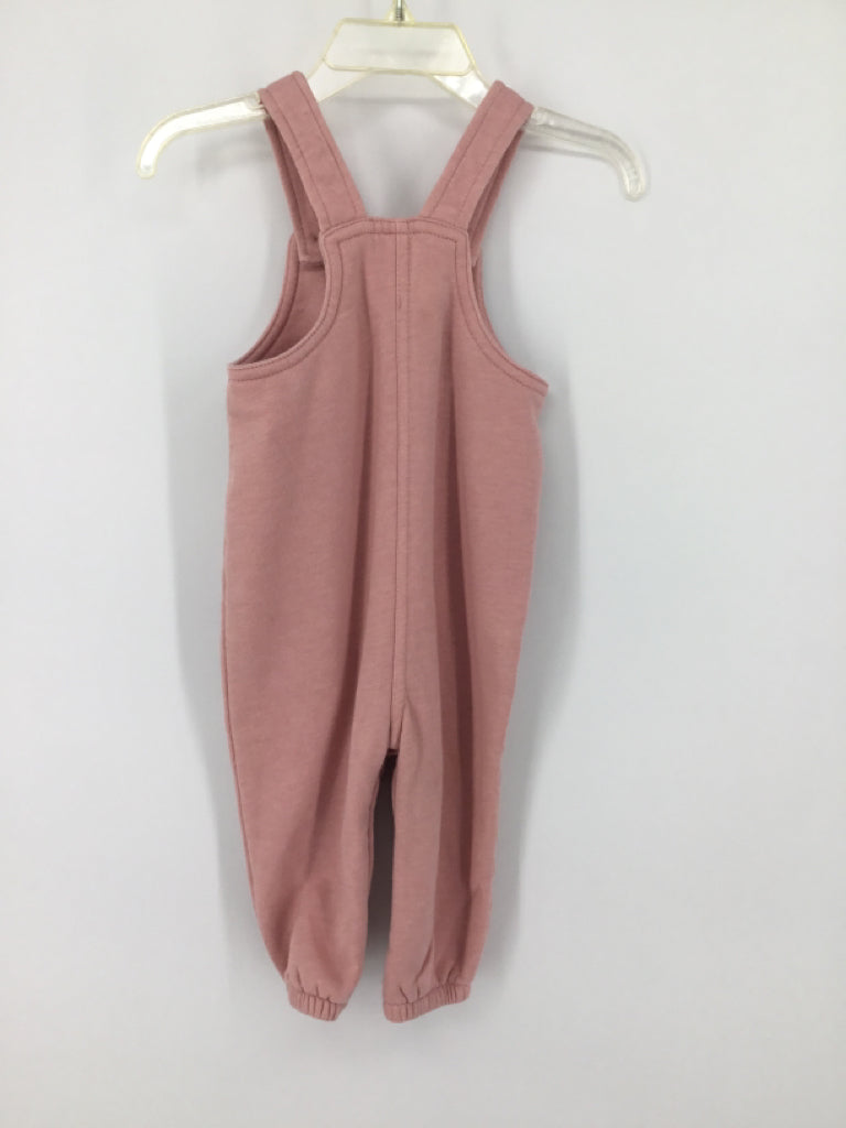 Old Navy Child Size 6-12 Months Pink Overalls - girls