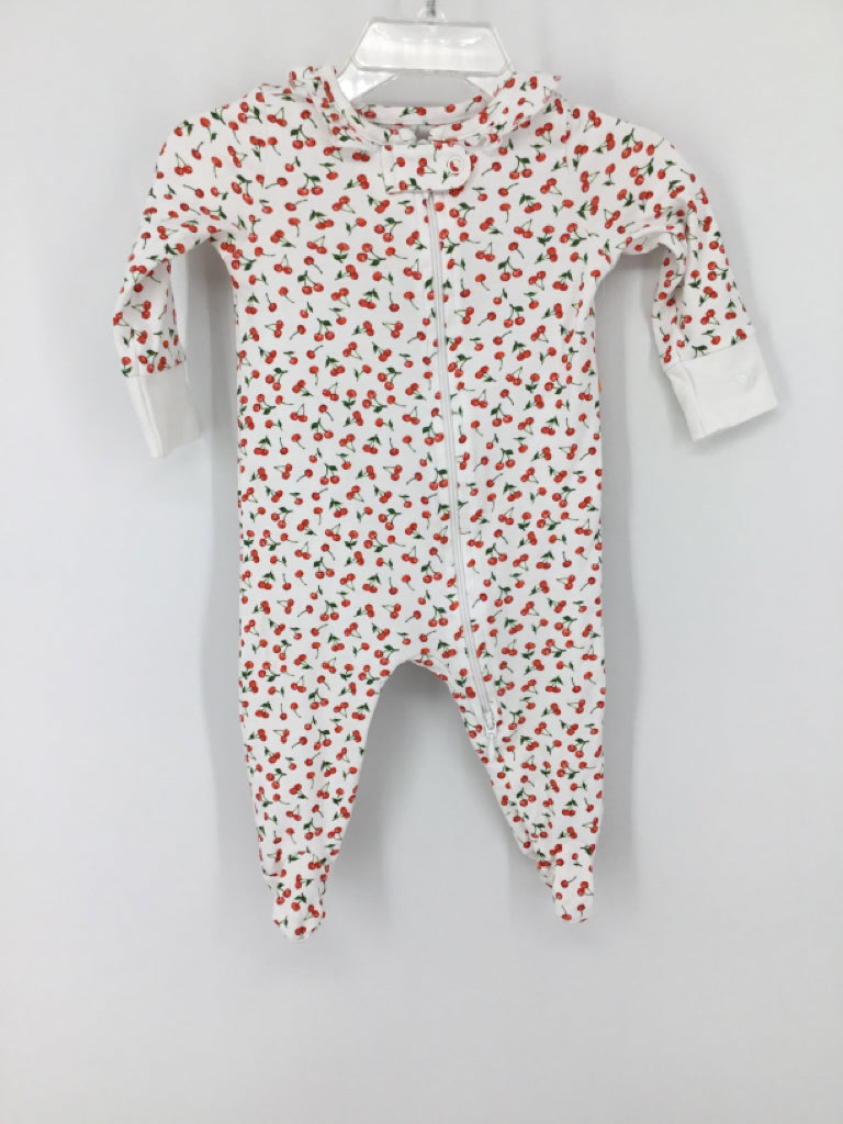 Petite Plume Child Size 0-3 Months White Sleepers