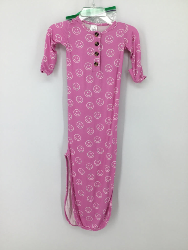 Lou Lou Child Size Newborn Pink Sleepers