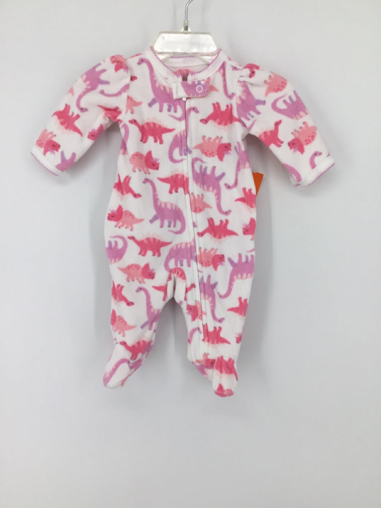 Simple Joys made by Carters Child Size Newborn Pink Sleepers