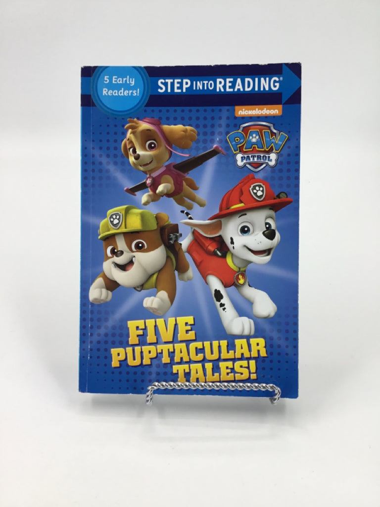 Paw Patrol Five Spectacular Tales!  Paperback Book