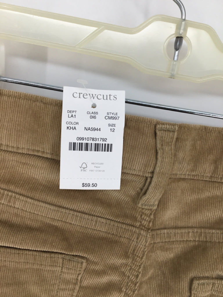 Crewcuts Child Size 12 Tan Solid Pants - boys