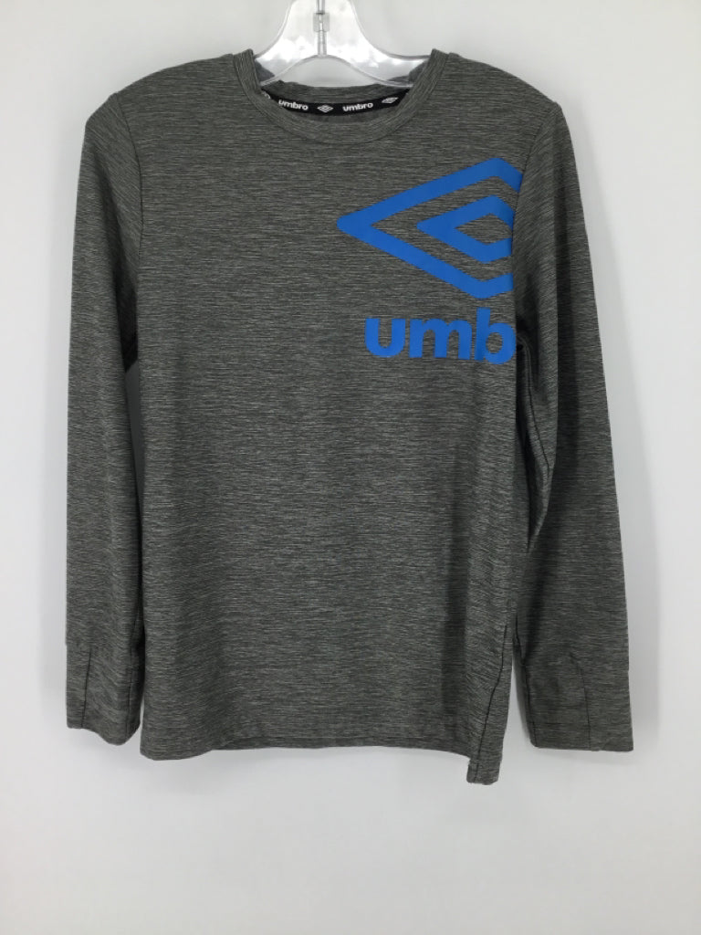 umbro Child Size 8 Gray Marbled T-shirt - boys