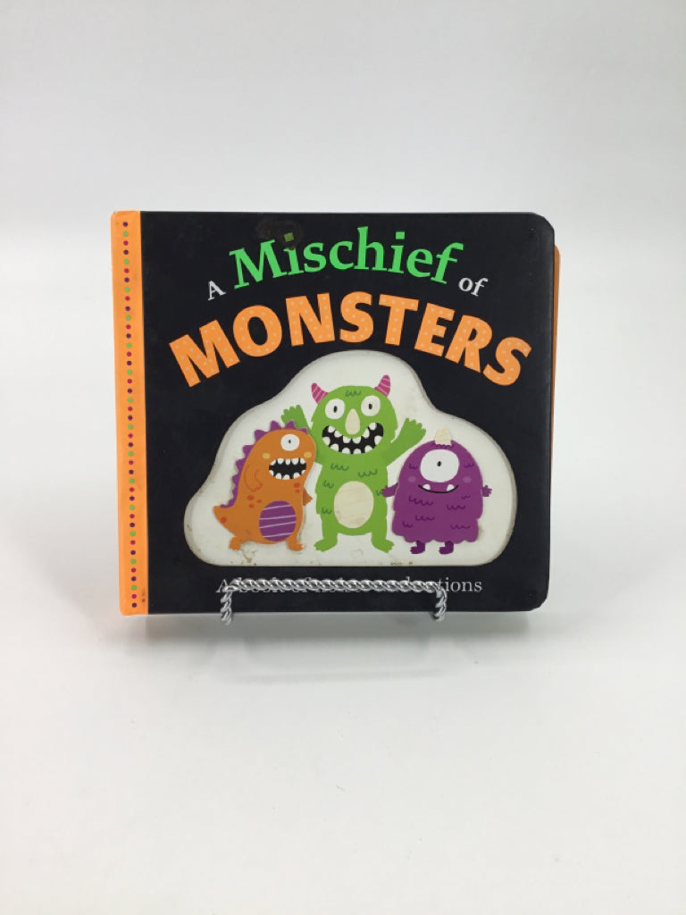 A Mischief of Monsters: a book of noises and actions boardbook Book