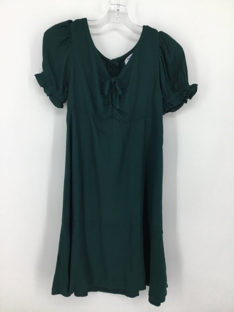 Old Navy Child Size 10 Green Dress - girls